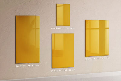 Magnetbild Goldene Farbe