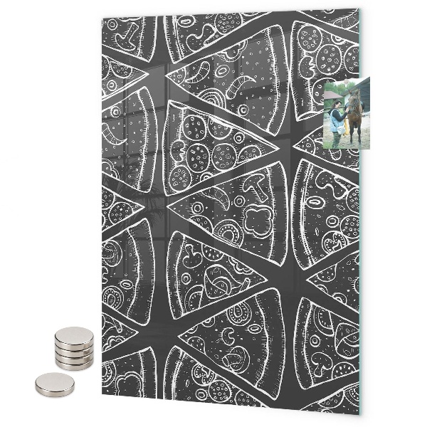 Glas magnettafel Knackendes Eis