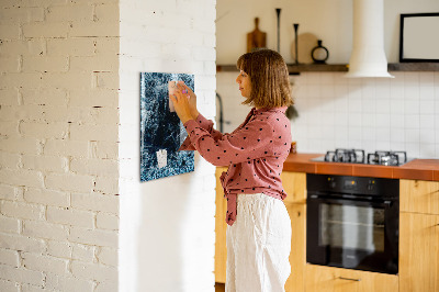 Glas magnettafel Knackendes Eis