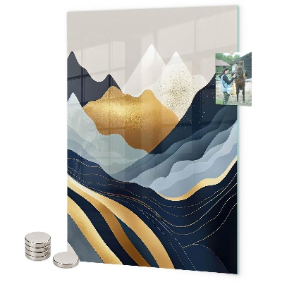 Magnetbild Abstrakte Berge