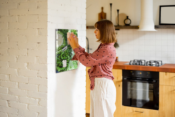 Magnetbild Saftiger Salat