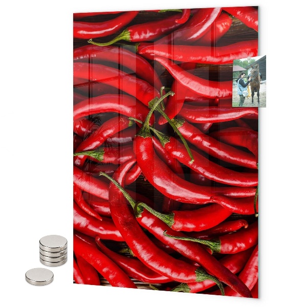 Glas magnettafel Aromatische Gewürze