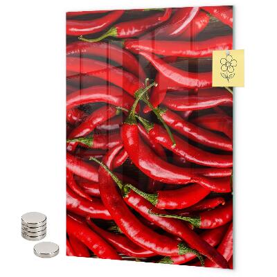 Magnetbild Scharfe Paprika