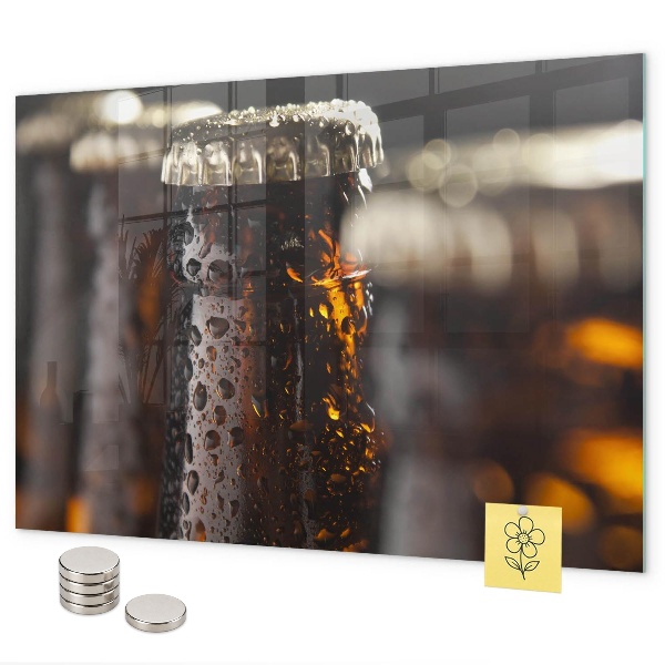Magnettafel Glasflaschen
