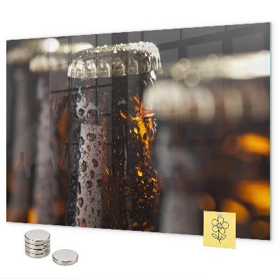 Magnettafel Glasflaschen