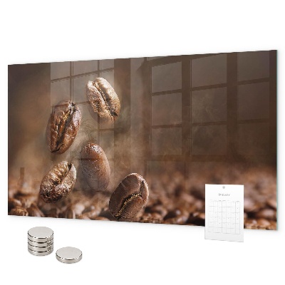 Magnetwand Kaffeebohnen