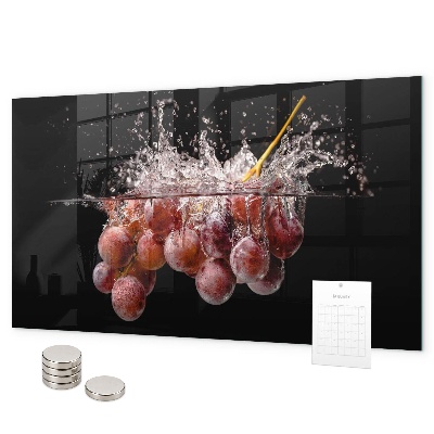 Magnettafel Trauben