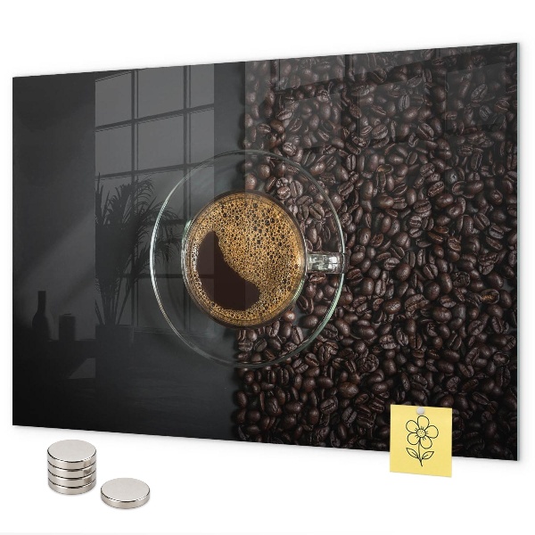 Magnetwand Eine Tasse Kaffee