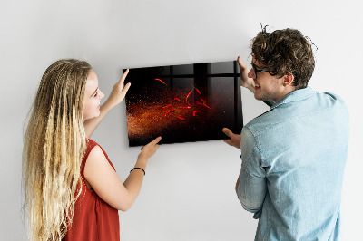Magnetwand Chilischoten
