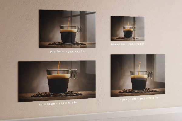 Magnettafel Eine Tasse Kaffee