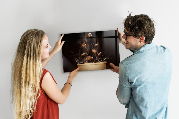 Magnettafel Heißer Kaffee