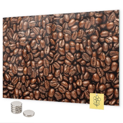 Magnetwand Kaffeebohnen