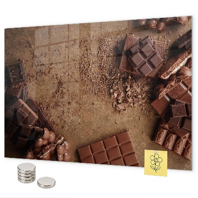 Magnettafel Schokoladenriegel