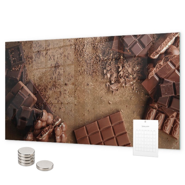 Magnettafel Schokoladenriegel