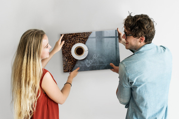 Magnetwand Eine Tasse Kaffee