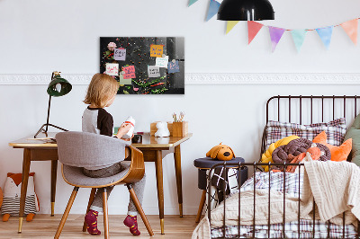 Magnettafel Gewürze auf der Theke