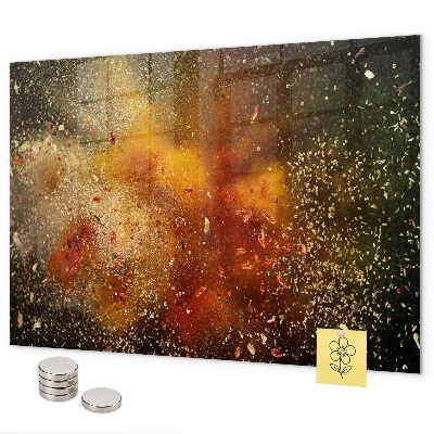 Magnettafel Gewürzabstraktion