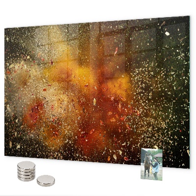Magnettafel Gewürzabstraktion