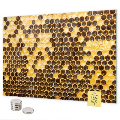 Magnetwand Bienenwabe