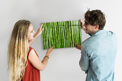 Magnetwand Bambuswand