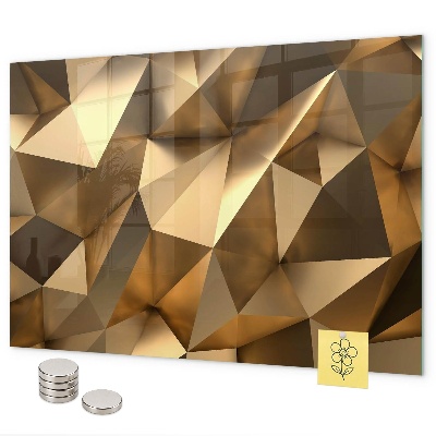 Magnettafel Abstrakte Dreiecke