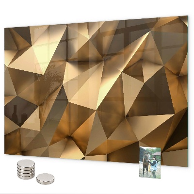 Magnettafel Abstrakte Dreiecke
