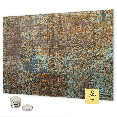 Magnetwand Rost auf Metall