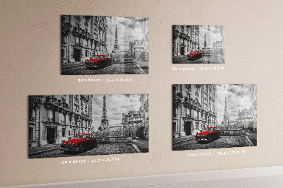 Magnettafel Old Car Town