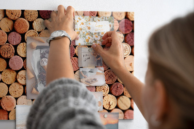 Magnettafel Weinkorken