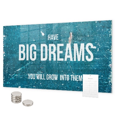Magnettafel Motivationstext