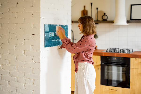 Magnettafel Motivationstext