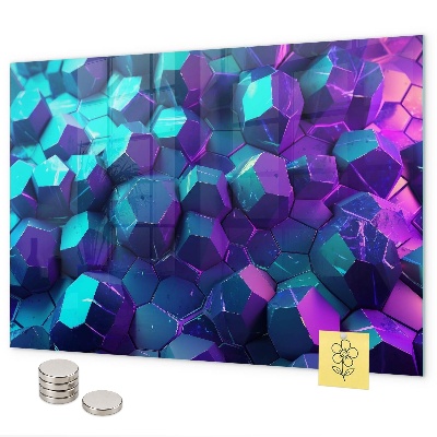 Magnetwand Geometrische Figuren