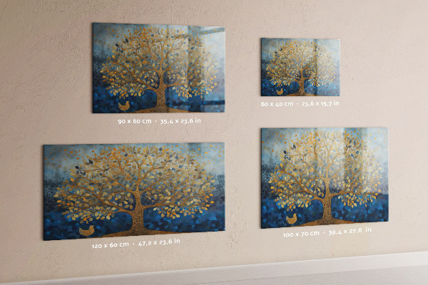 Magnettafel Abstrakter Baum