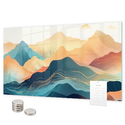 Magnettafel Berglandschaft