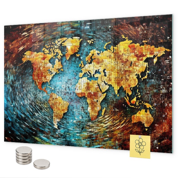 Magnetwand Eine Welt des Chaos