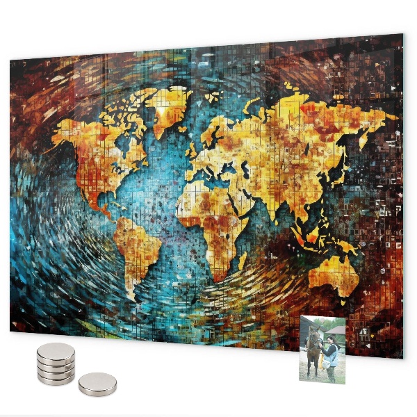 Magnetwand Eine Welt des Chaos