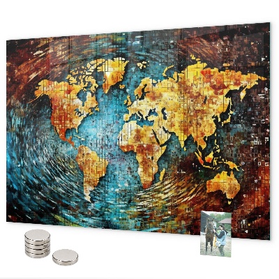 Magnetwand Eine Welt des Chaos