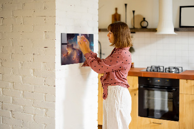 Magnetwand Die Welt der Sterne und des Weltraums