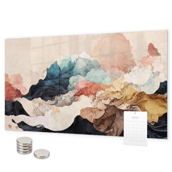 Magnettafel Abstrakte Landschaft