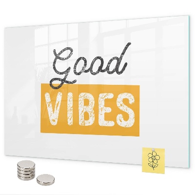Magnetwand Motivationszitat