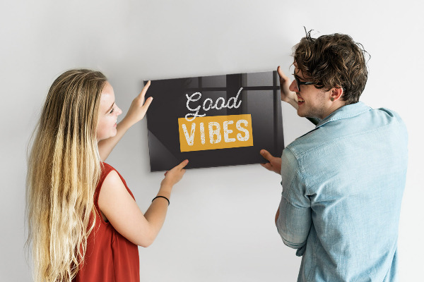 Magnetwand Motivationszitat