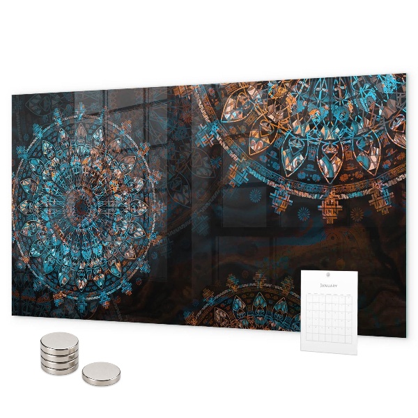 Magnetwand Mandala-Muster