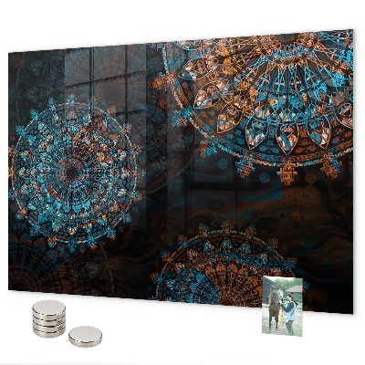 Magnetwand Mandala-Muster