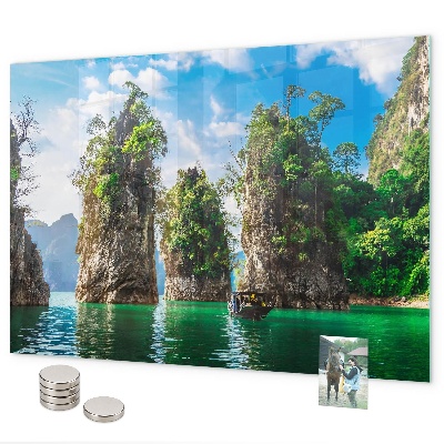 Magnettafel Seebäume, Natur