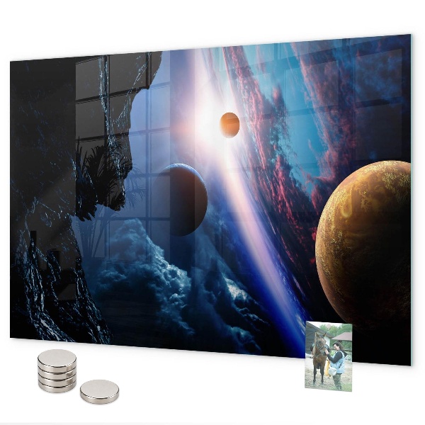 Magnettafel Große Galaxie