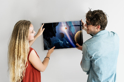Magnettafel Große Galaxie