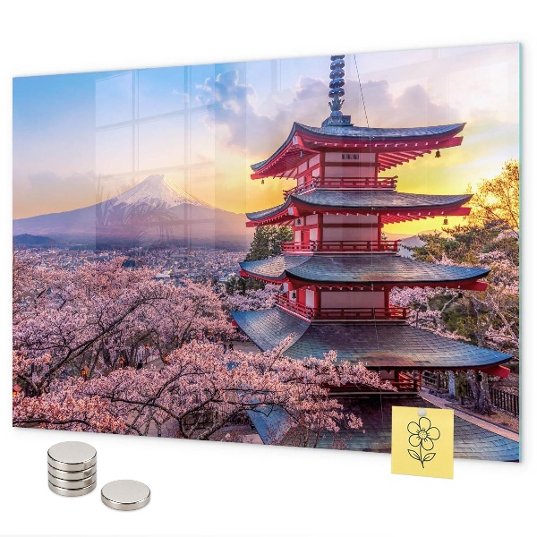 Magnettafel Japanische Bauweise