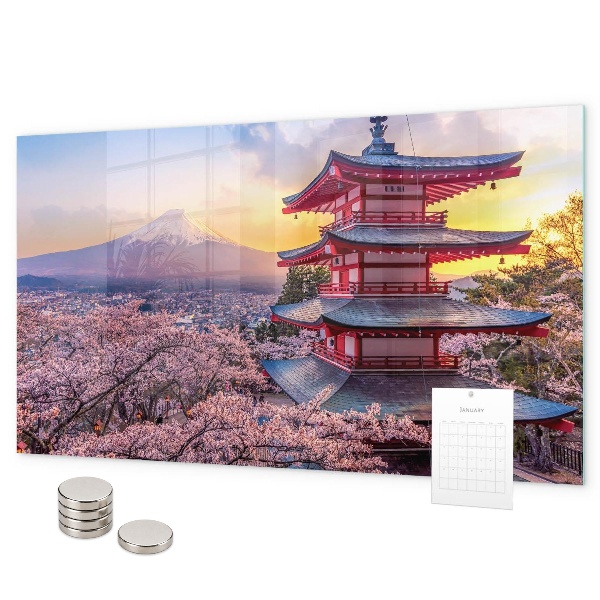 Magnettafel Japanische Bauweise