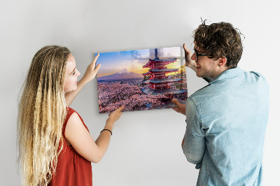 Magnettafel Japanische Bauweise