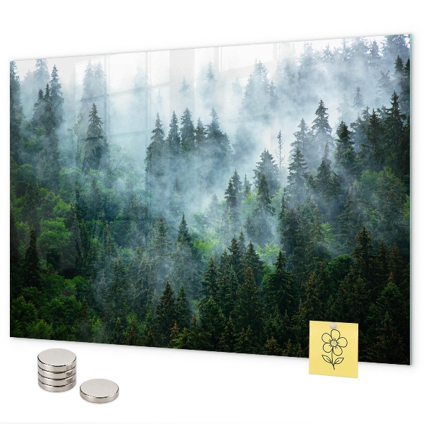 Magnettafel Nebelwald